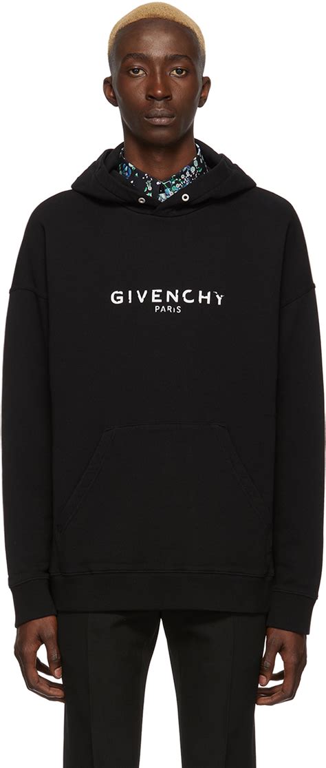 givenchy paris hoodie men|Givenchy hoodie with holes.